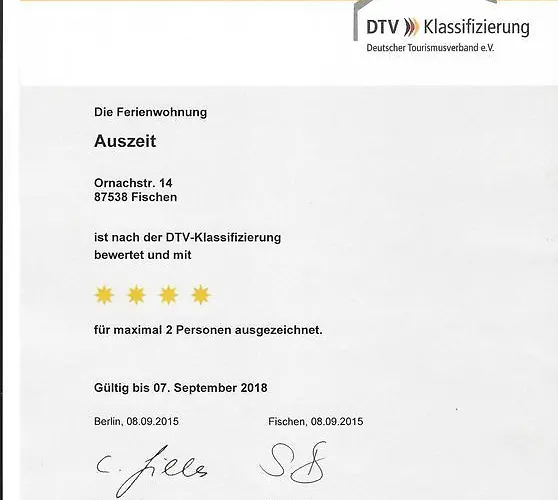 Ferienwohnung Auszeit